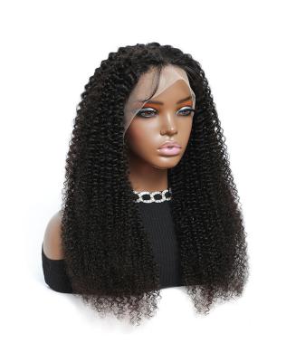 China Wholesale Curly Curly Mixed HD Transparent 100% Virgin Lead Bone Straight Brazilian Pixie Cut Full Lace Front Human Hair Wigs for sale