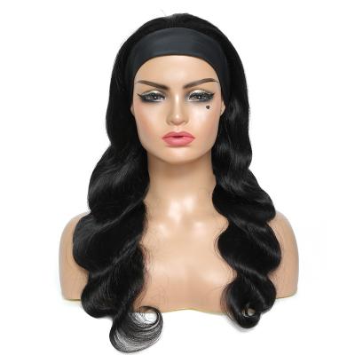 China Wholesale Body Wave Brazilian Virgin Hair Head Band Wig,Natural Hair Wigs,Virgin Cuticle Aligned Hair Wig for sale