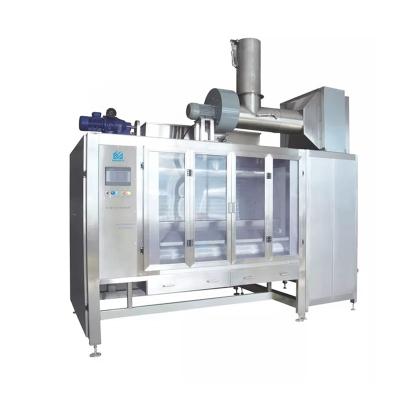 China Chocolate Almond Chocolate Coating Machine Peanut Chocolate Belt Coating Machine for sale