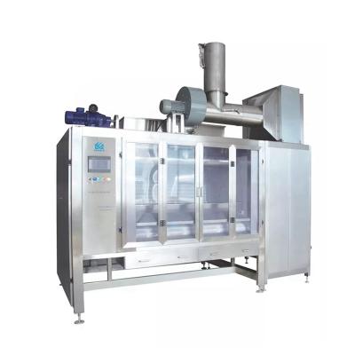 China Chocolate Dragee Belt Enrobing Machine Chocolate Dates Chocolate Coating Machine for sale