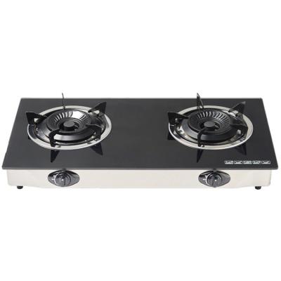 China High Quality Commercial Popular Table 2 Burner Gas Stove Top Household Cooking Appliances Chefs Best for sale