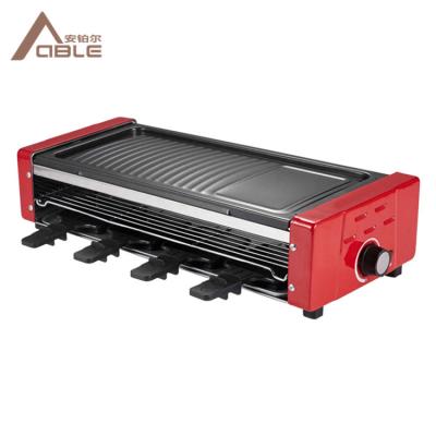 China High Quality Commercial Adjustable CAPABLE Electric BBQ Grill Size Electric BBQ Grill Machine for sale