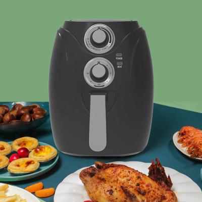 China Wholesale Aluminum Healthy Hotel Household 2.5L Electric Frying&Grilling Oil Free Deep Fryer With CB CE Air Fryer for sale