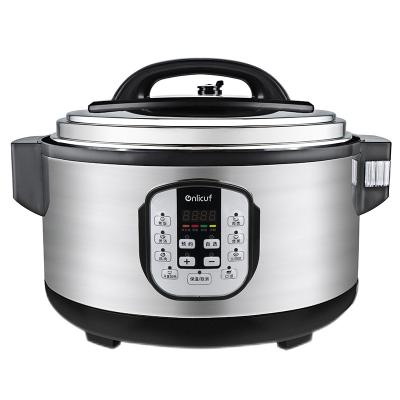 China 2020 New Hotel Style Large Electric Commercial Kitchen Equipment Stainless Steel Commercial Pressure Cooker 18L for sale