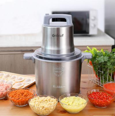 China Hotel 12L Capacity Commercial Electric Food Slicer Chopper Meat Grinder Mincer Stainless Steel 2 Speeds for sale