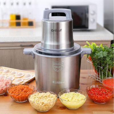 China 1200W 8L Multifunctional Household Hotel Food Chopper, Middle East Hot Selling Chef Machine Electric Chopper for sale