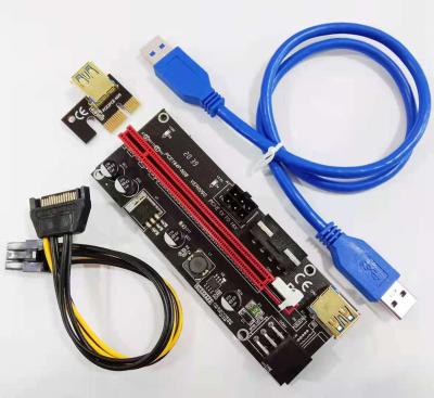 China OEM Electronics 009S PCI-E Riser 1X to 16X Graphics Extension GPU Powered Riser Card New Riser ver009S 009 for sale