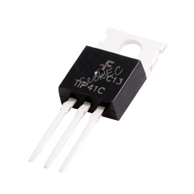 China Other TIP41C TO220 Tran Npn 100V 6A TIP 41 Electronic Components Ground Current Transistor TIP41 TIP41C TIP42C for sale