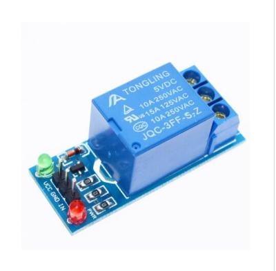 China PCB Relay Optical Coupler Isolation Trip Panel 1 Channel 5V 12V Low Level Relay Module for sale