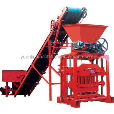 China CONCRETE cement brick machine QT4-35B2 automatic block brick making machine Namibia volcanic ash brick making machine for sale