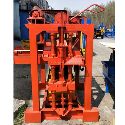 China Factory Concrete Block Making Machine In Zambia 4-35B2 Auto Interlocking Block Making Machine Haiti Block Making Machine For Sale for sale