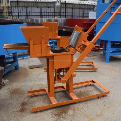 China Factory Manual Clay Brick Making Machine Price List QMR2-40 Brick Making Machine for sale