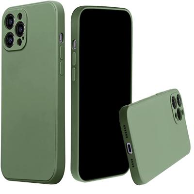 China Shockproof Case For iPhone 13 12 pro 11 X XS Max Full Coverage Camera Protective Silicone Rubber Premium Soft Shockproof Protectors for sale