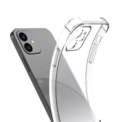 China Wholesale Shockproof Thick Shockproof TPU Phone Case For iPhone 13 12 pro Xs 11 8 7 Max Lens Protection Case for sale