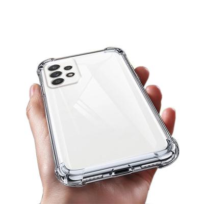 China Wholesale Luxury Transparent Clear Soft TPU Shockproof Phone Case For Samsung S9 S8 S10 Plus Note 8 9 A6 A7 A8 A10 A20 A30 Shockproof Case for sale