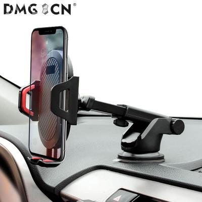 China Car Stable Universal Holder Telescopic Rocker For Phone Desktop Windshield Adsorption Phone Holder Mobile GPS Bracket Stands for sale