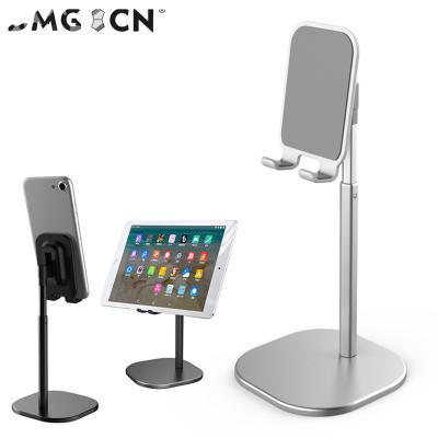 China Universal Adjustable Desk Mount Mobile Phone Stand 2 Colors Aluminum Tablet Mobile Phone Holder Tablet Phone Holder for sale