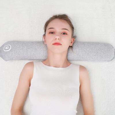 China Hezheng Body Neck Massage Travel Pillow U Shaped Kneading Car and Home Massage Pillow Rechargeable Massage Pillow for sale