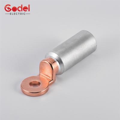 China Copper Aluminum Wire Cable Connector Connecting Male End Lugs Bimetallic Bimetallic Lugs for sale