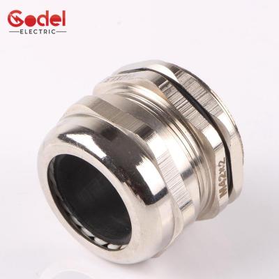 China Easy Installation Customized Good Quality Used Ip68 Metal Cable Gland For 2-8 Core Cables Brass Cable Gland for sale