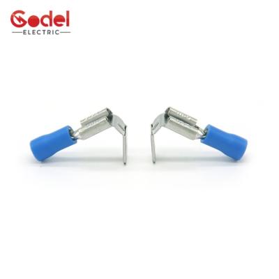 China Wire Connecting Shoulder Shaped Male And Female Piggyback Crimp Terminal Connector PBDD Pre-Insulated for sale