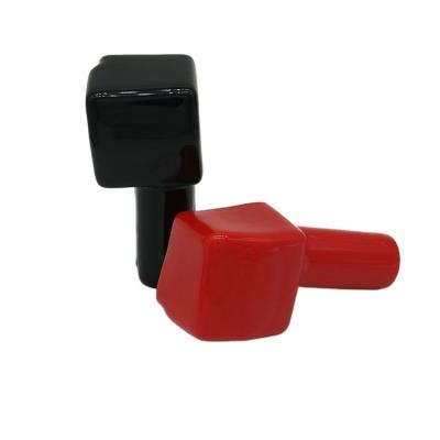 China PVC Sell Well New Type Black Vinyl Terminal End Clamps Boots Red Battery Terminal Cover for sale