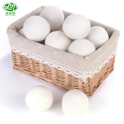 China Hot Selling Eco - Friendly Organic Cleaning Wool Felt Drier Balls For Laundry for sale