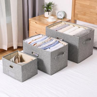 China Durable And Premium Quality Folding Clothes Drawer Organizer Drawer Organizer Basket for sale