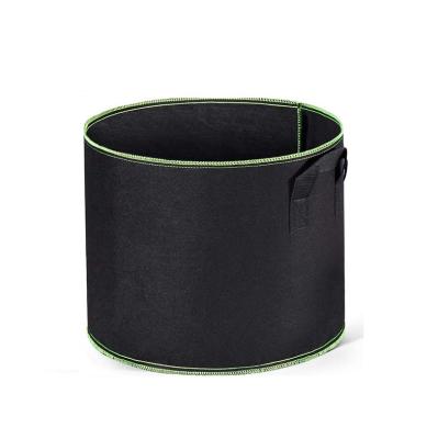 China Garden Grow Bag 5 Gallon Aerating Thickened Fabric Pots Felt Growing Bags With Handles for sale