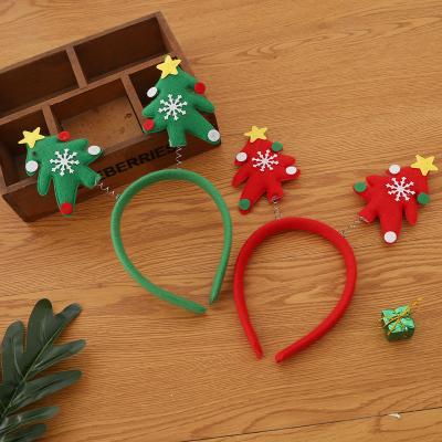 China Christamas home decoration felt Christmas hair bands accessory for Christmas party for sale