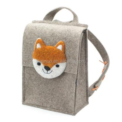 China ENGLAND STYLE cartoon small animal customization high quality felt bag for kids for sale