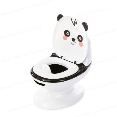 China Cute Baby Toilet Training Strong And Safety Baby Potty Training Colorful Comfortable Plastic Simulated Toilet Seat With Flush Noise for sale