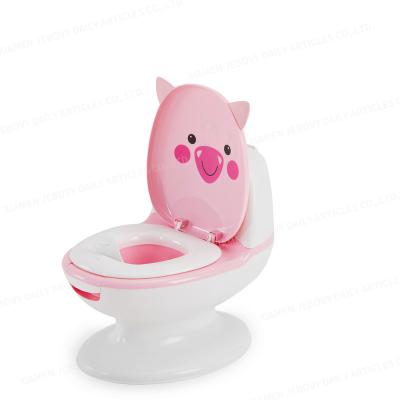 China Cute Baby Toilet Training Portable OEM Plastic Kids Potty Baby Potty Training Chair Cartoon Learning Cute Animal Pig Baby Potty for sale