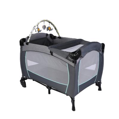 China OEM Baby Gift Kids Portable Crib Cheap Travel Modern Newborn Swing Baby Playpen Foldable Bed for sale