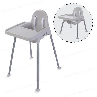 China Modern Multifunctional Adjustable Baby Highchair 2 In 1 Baby Feeding Table Kids Eating Chair Dining Chair Umpire Chair for sale