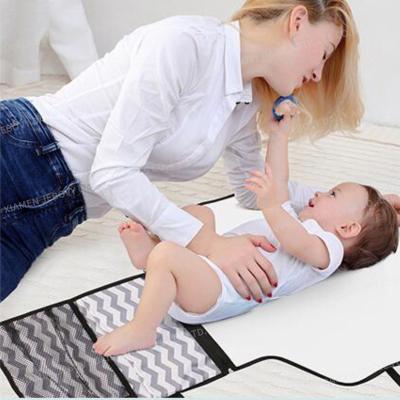 China Amazon Hot Selling Professional High Quality Portable Infant Diaper Baby Changing Blanket for sale