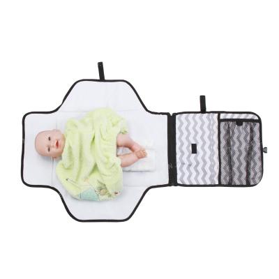 China Professional Portable Changing Diaper Changing Pad Baby Diaper Pad Clutch Bag Travel Lightweight Diaper Pad for Baby Diapering for sale