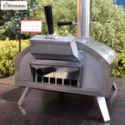 China New Style Easily Assembled Mobile Pizza Oven Wood Fired For Countertop for sale