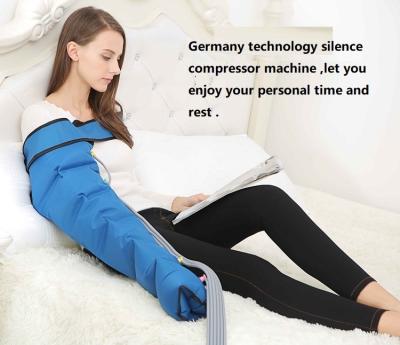 China Foot Air Leg Pressure Lymphedema Air Compression Massager System Machine for sale