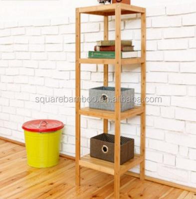 China 4 Layer Rack Shelf Storage Bamboo Living Room for sale