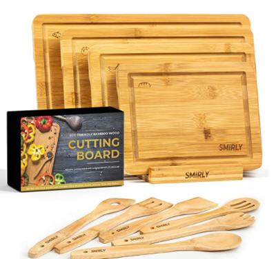 China Disposable Bamboo Cutting Board Set of 4, Sturdy Bamboo Cutting Board, High Quality Bamboo Cutting Board for sale