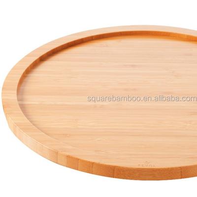 China Kitchen Storage Tray Eco Friendly Bamboo Oval Dish Customized for sale