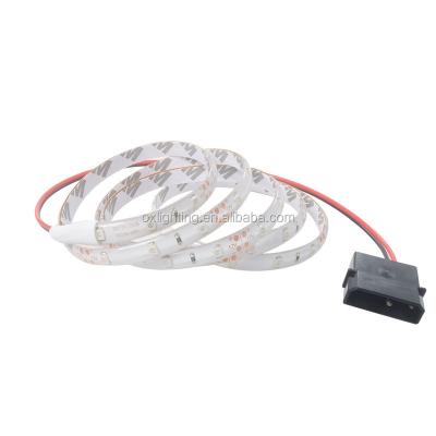 China Garden PC Led Strip 4 PIN Computer Led Strip 2835 SMD RGB RGB Led Strip Light For PC Computer for sale