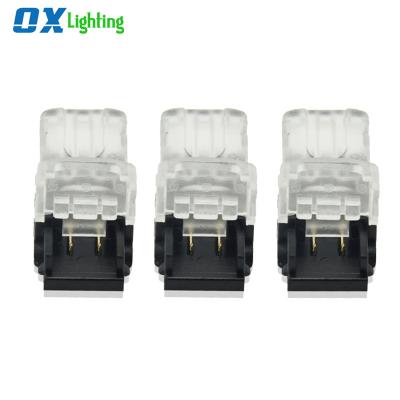 China Led Strip Light Led Strip Lights Connector Solderless LED Strip Connectors For 3528 5050 2835 5630 for sale