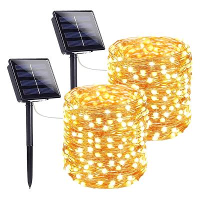 China Theme Park LED String A Natal Decoration Led Luces De Navidad Novedosas Solar Light Outdoor for sale