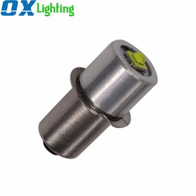 China Desk Led Flashlight Bulb E10 P13.5S Flashlight LED Bulb 3w Light Bulbs for sale