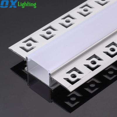 China Decorations Architectural Gypsum Led Profile T Slot Aluminum Profile For Led Strip for sale