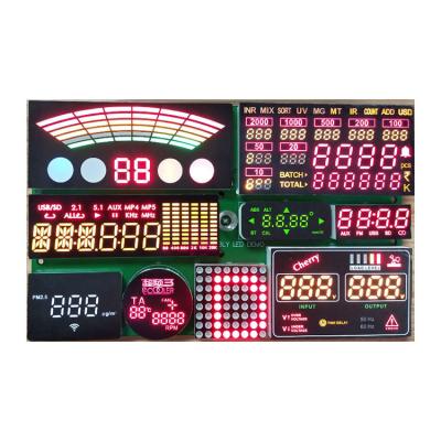 China Radio Customized Nixie Tube Clock Led Display Logo Sign Clock, Led s, Led 7 Segment For Blood Pressure Kit for sale