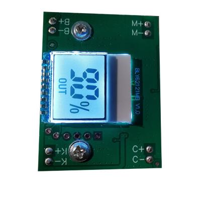 China Hot selling blue lcd display manufacturing character 16x2 lcd display contorl module, graphic screenc ontrol module for motorcycle tachometer for sale