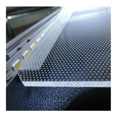 China 234 DIP Led Hot Selling High Bright Screen Printing Light Guide Panel LGP PMMA Acrylic Material Laser LGP Plate For Sale for sale